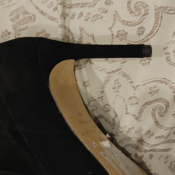 Antonio Melani black suede boots - Picture 4 of 8